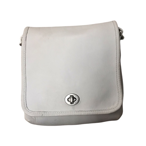 Coach White Leather Bag - Picture 5 of 12